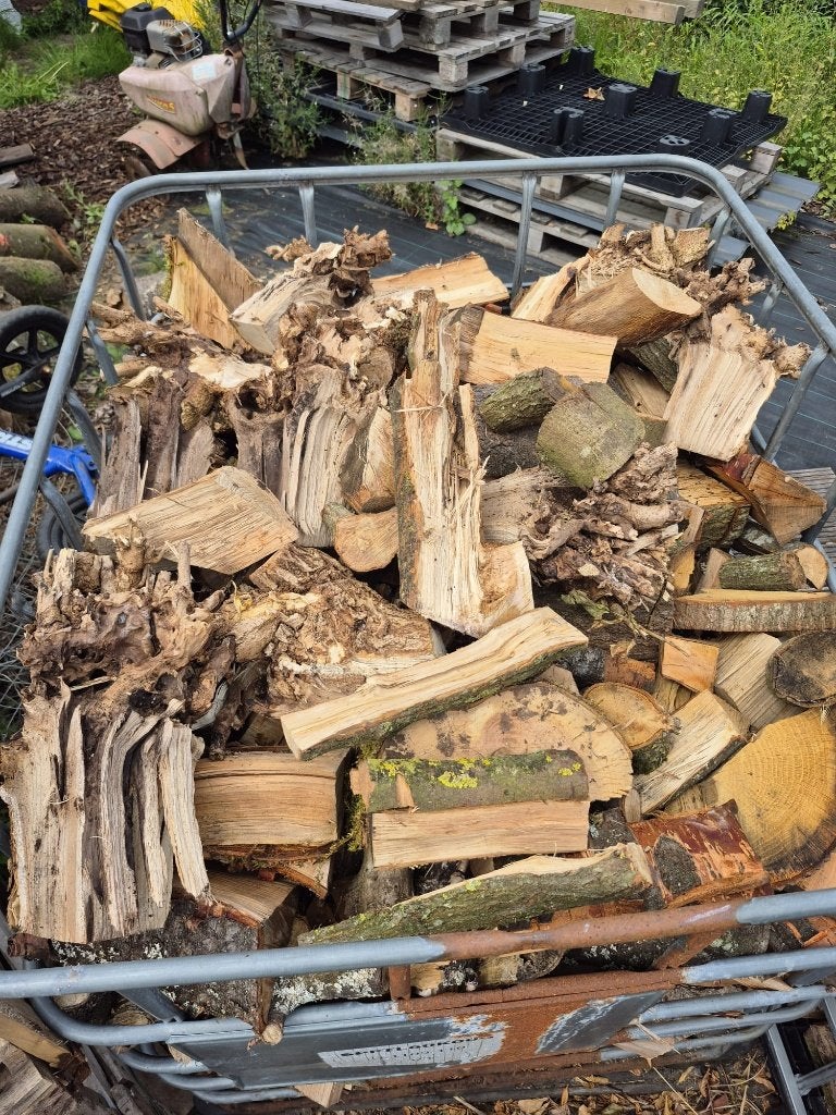 Brandhout, Ophalen, Blokken