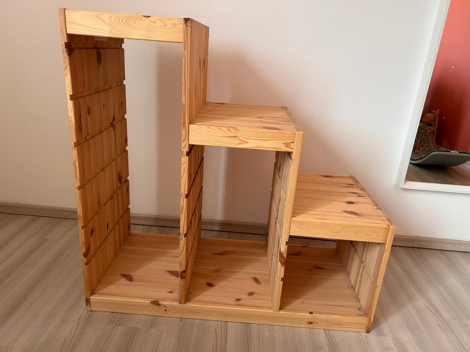IKEA Trofast trapkast grenenhout 94x44x91cm, Enfants & Bébés, Chambre d'enfant | Meubles Autre, Enlèvement, Utilisé, Autres types