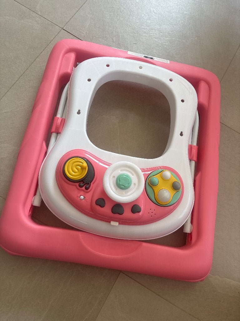 Loopwagen roos, Kinderen en Baby's, Ophalen of Verzenden, Zo goed als nieuw