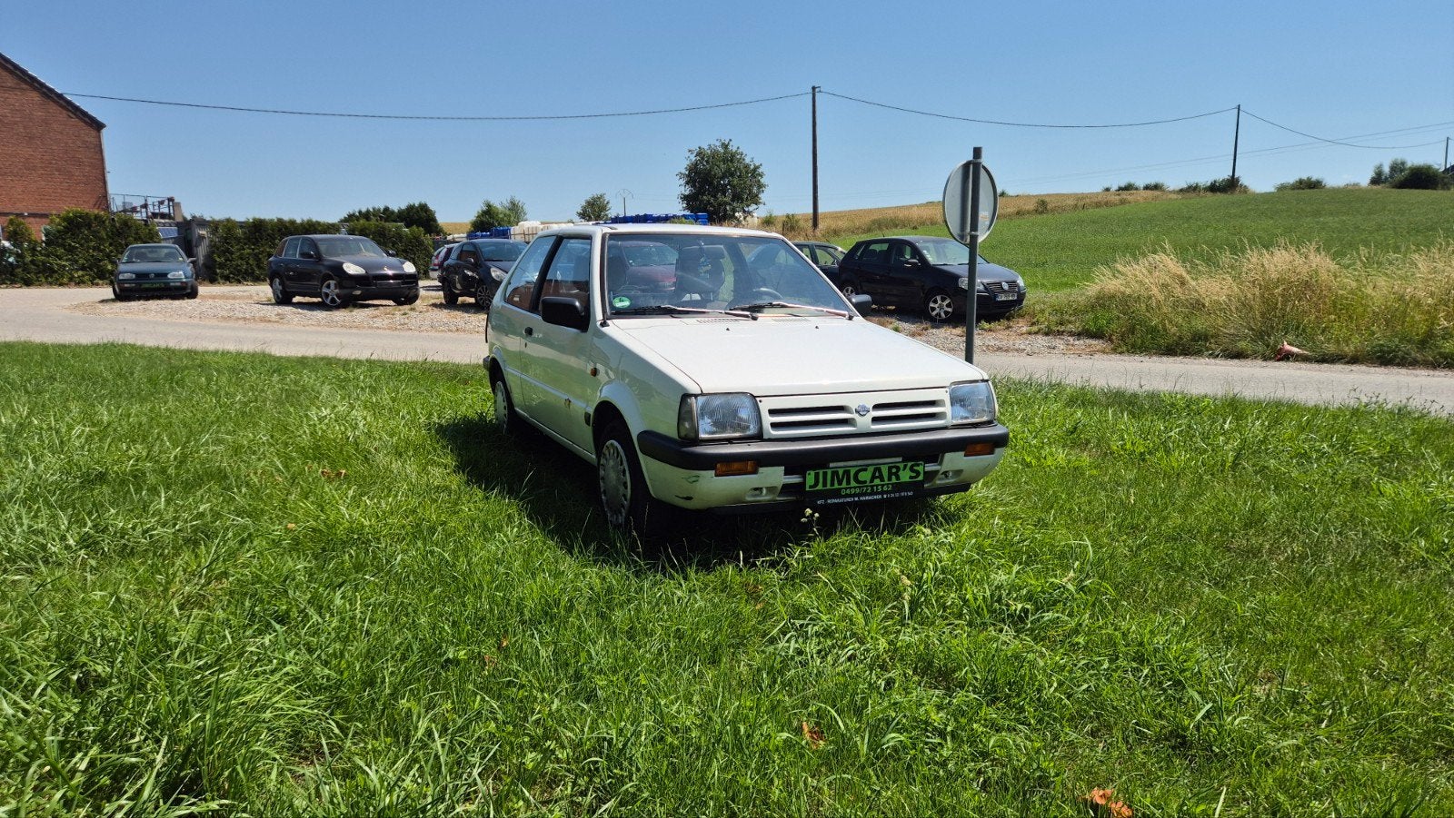 ✅️️Ancêtre ️ PRÊTE À IMMATRICULER❗ NISSAN MICRA AUTOMATIQUE, Stof, 4 cilinders, Wit, Micra