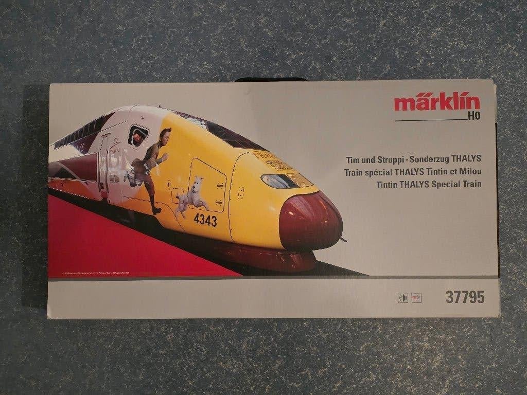 Marklin 37795 Thalys Tintin et Milou, Ophalen, Wisselstroom, Locomotief, Nieuw