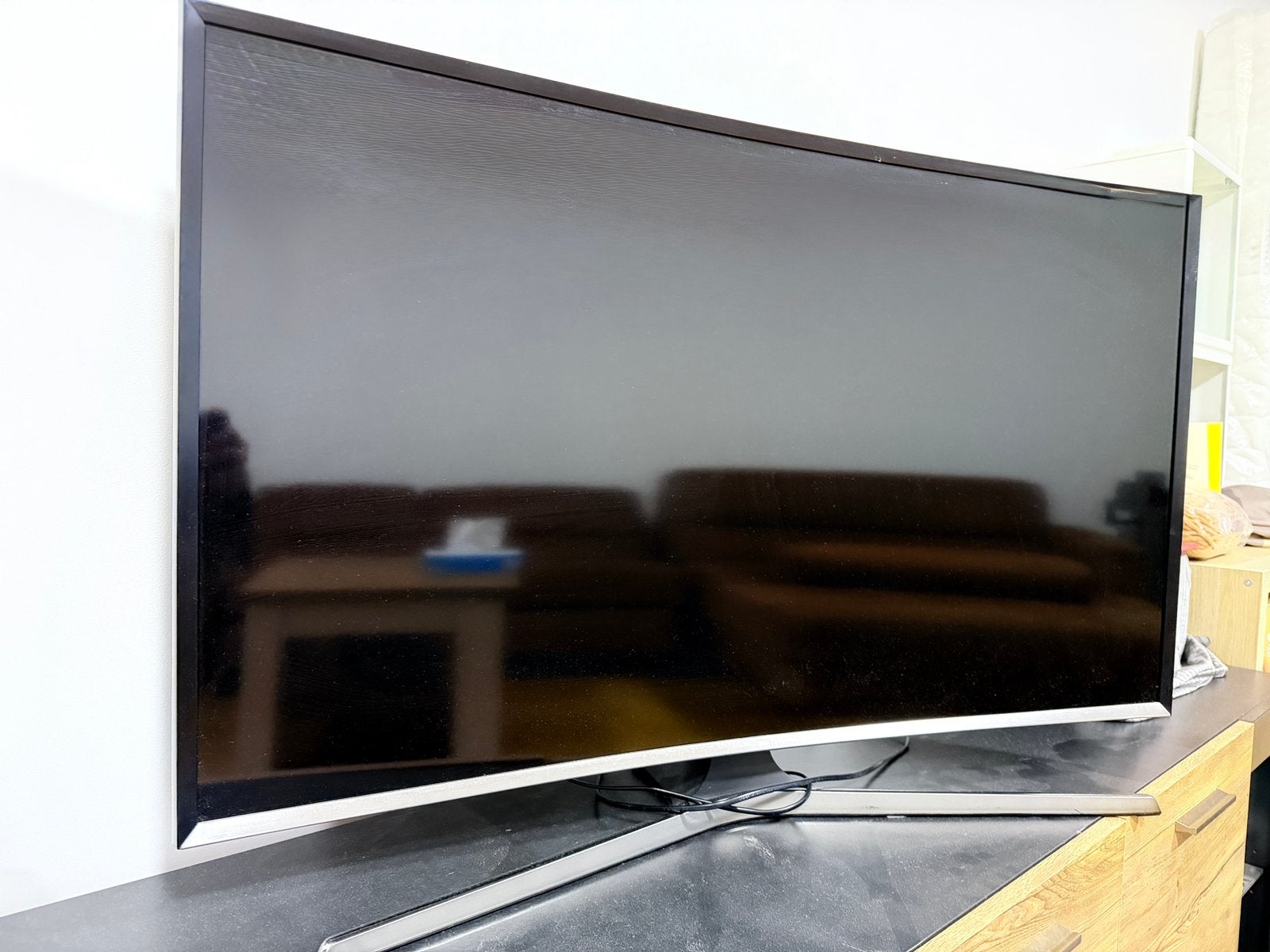 Télévision Samsung 40" Smart TV Incurvée - Modèle UE40J6300, TV, Hi-fi & Vidéo, Télévisions, Enlèvement, Comme neuf, Samsung, Smart TV