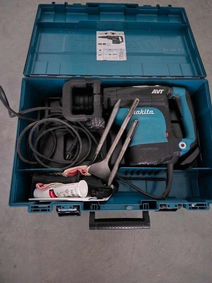 Makita HR4511C combihamer, Doe-het-zelf en Bouw, Gereedschap | Boormachines, Ophalen, 600 watt of meer, Zo goed als nieuw, Klopboormechanisme