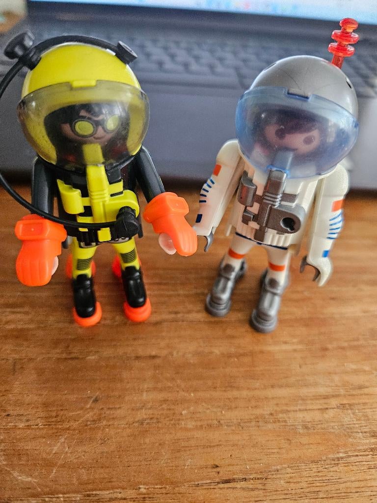 Playmobil Ruimtehelden duopack 9448, Kinderen en Baby's, Speelgoed | Playmobil, Ophalen of Verzenden, Zo goed als nieuw, Complete set