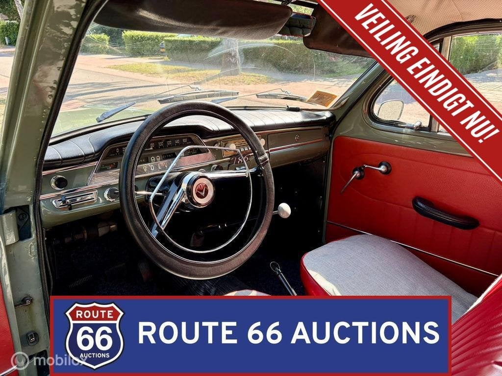 Volvo PV544 | 1960 | Route 66 Auctions, Auto's, Zwart, Bedrijf, Handgeschakeld, Overige carrosserie