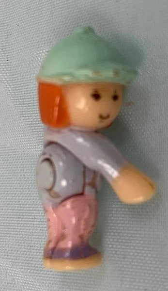 Bluebird Polly Pocket Happy Horses Midge figuur 1994, Verzenden, Zo goed als nieuw