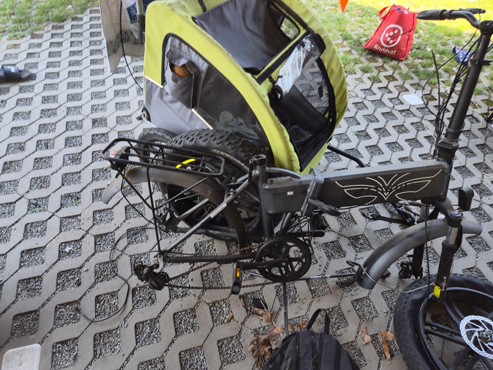 Fatbike engwe , enkel de kader, Fietsen en Brommers, Ophalen of Verzenden