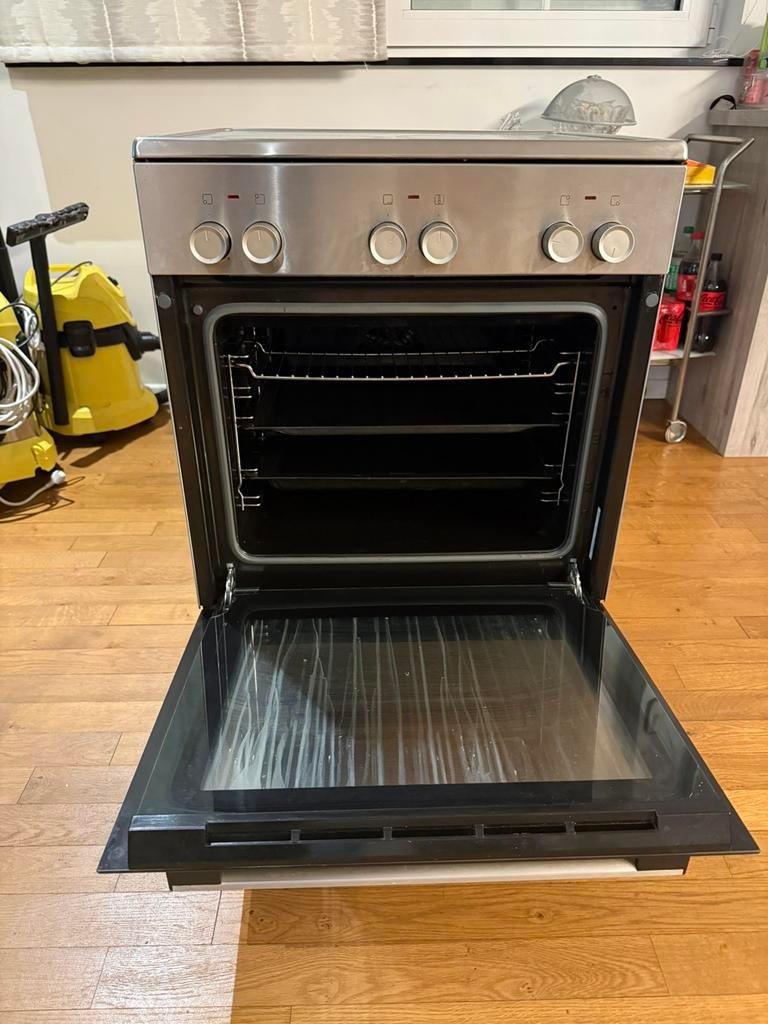 BOSCH HKA090150 - Cuisinière - Céramique - largeur 60 cm, Classe énergétique A ou plus économe, Enlèvement ou Envoi, 4 zones de cuisson