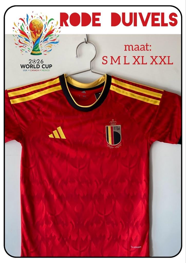 Chemise Red Devils WK2026, Enlèvement ou Envoi, Neuf, Maillot
