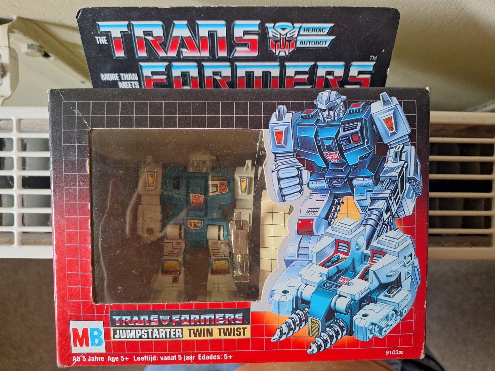 Transformers jumpstarter twin twist 1984, Ophalen of Verzenden