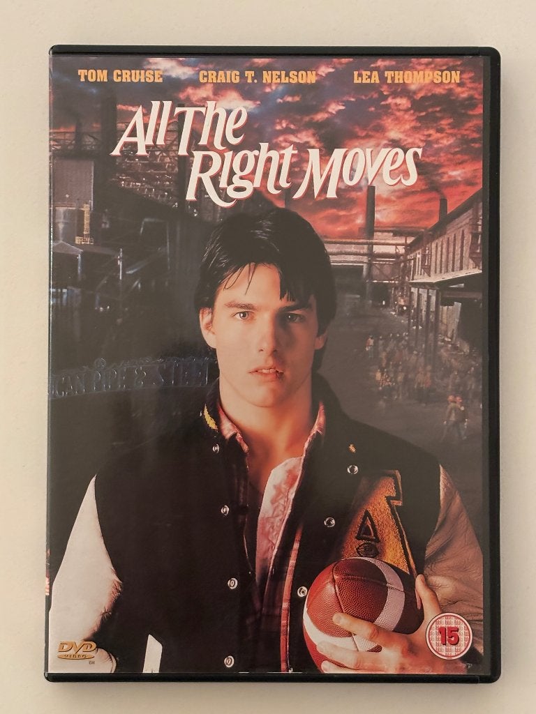 DVD All The Right Moves (1983) Tom Cruise Lea Thompson, Ophalen of Verzenden, Engels, Engels