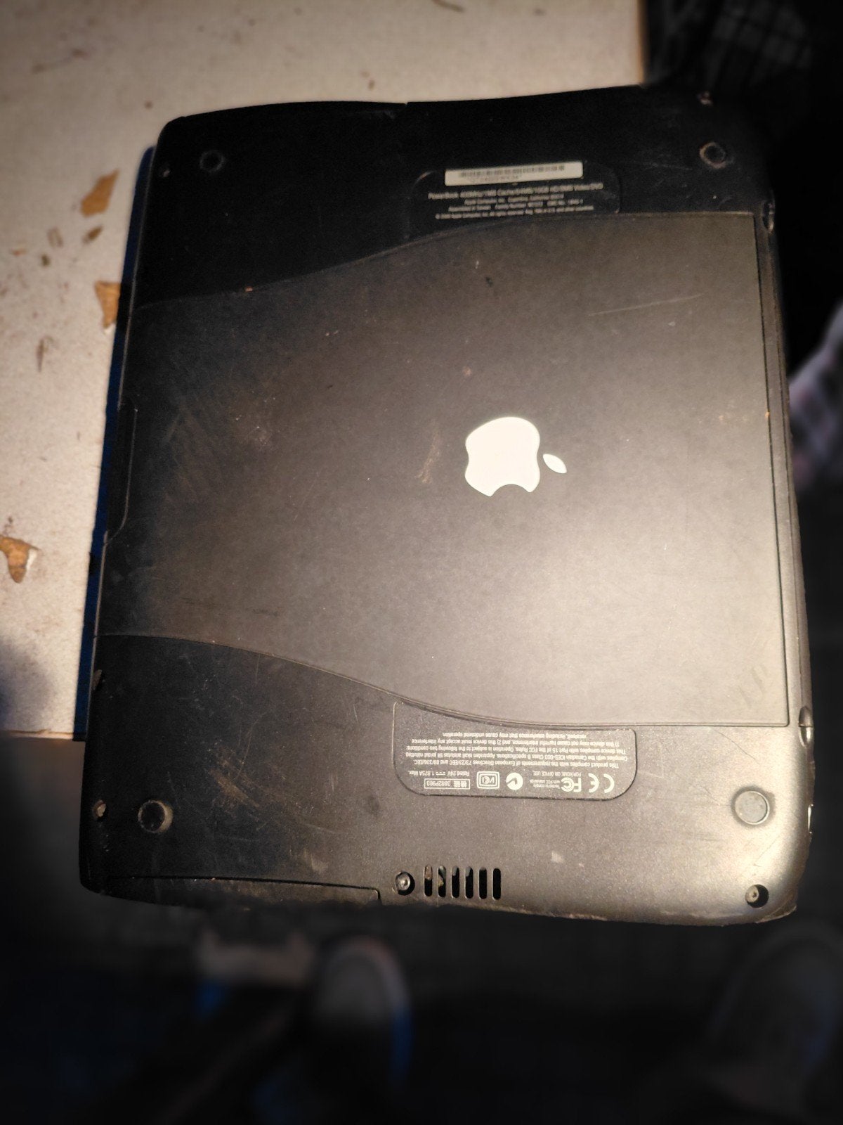 apple power book 1997 voor onderdelen, Informatique & Logiciels, Enlèvement ou Envoi, Ne fonctionne pas