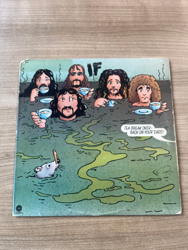 IF - Tea-break over back on your'eads, CD & DVD, Vinyles | Rock, Enlèvement ou Envoi, Rock progressif, Utilisé, Housse de protection extérieure