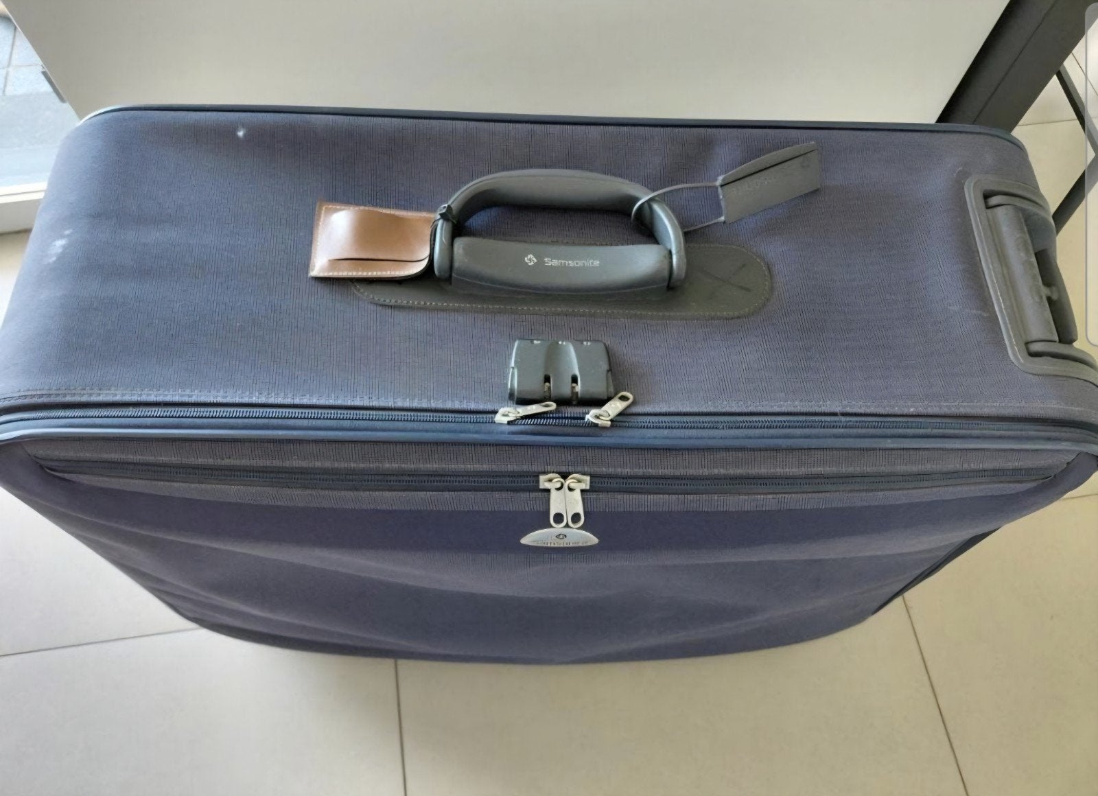 grote reiskoffer samsonite, Ophalen, Gebruikt, Overige materialen