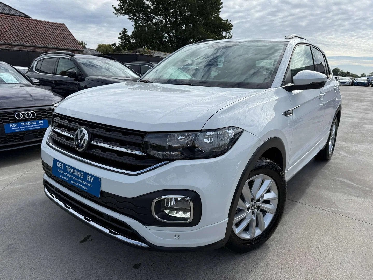 Volkswagen T-Cross 1.5 TSI 150PK DSG AUTOMAAT R-LINE BEATS S, Automaat, 4 cilinders, Wit, Bedrijf