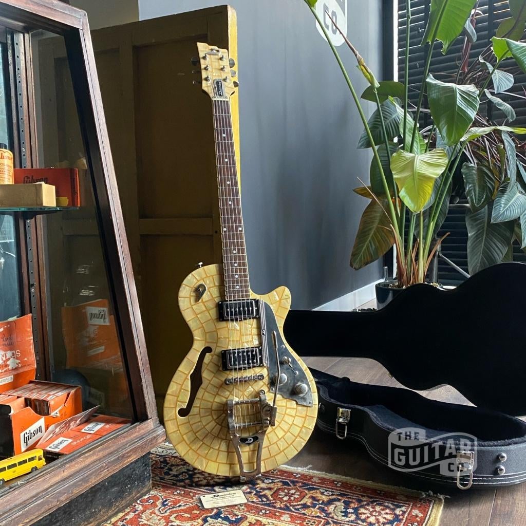 Duesenberg Starplayer TV Ice Pearl 2005, Ophalen of Verzenden, Gebruikt, Semi-solid body, Overige merken