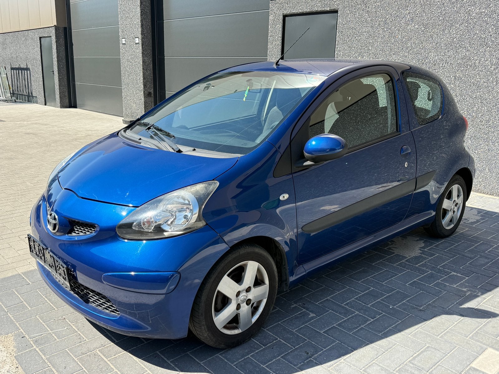 Toyota Aygo - 1.0 benzine - airco - 116.000 km, Auto's, 50 kW, Airbags, Blauw, Particulier