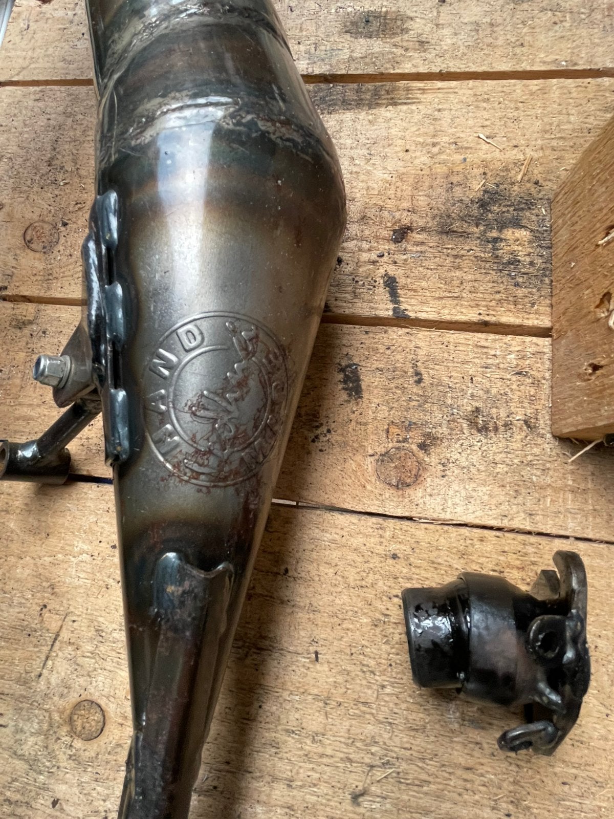 Leovince Peugeot 103, Vélos & Vélomoteurs, Enlèvement, Utilisé, Pot d'échappement