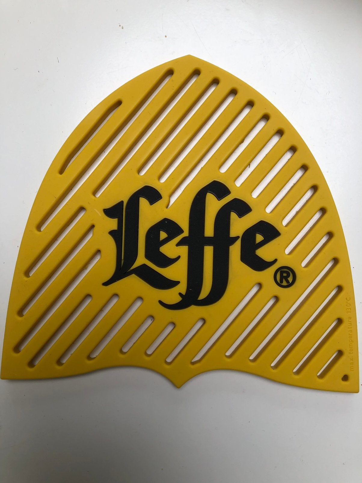 Leffe bier onderlegger, Collections, Marques de bière, Enlèvement, Neuf, Panneau, Plaque ou Plaquette publicitaire, Leffe
