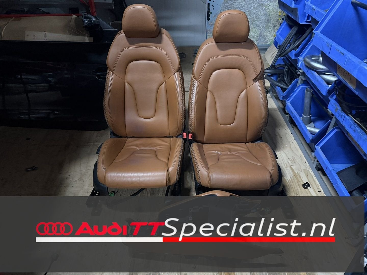 Bruin mokkasin/base ball lederen interieur Audi TT Mk2 8J ca, Autos : Pièces & Accessoires, Habitacle & Garnissage, Audi, Utilisé