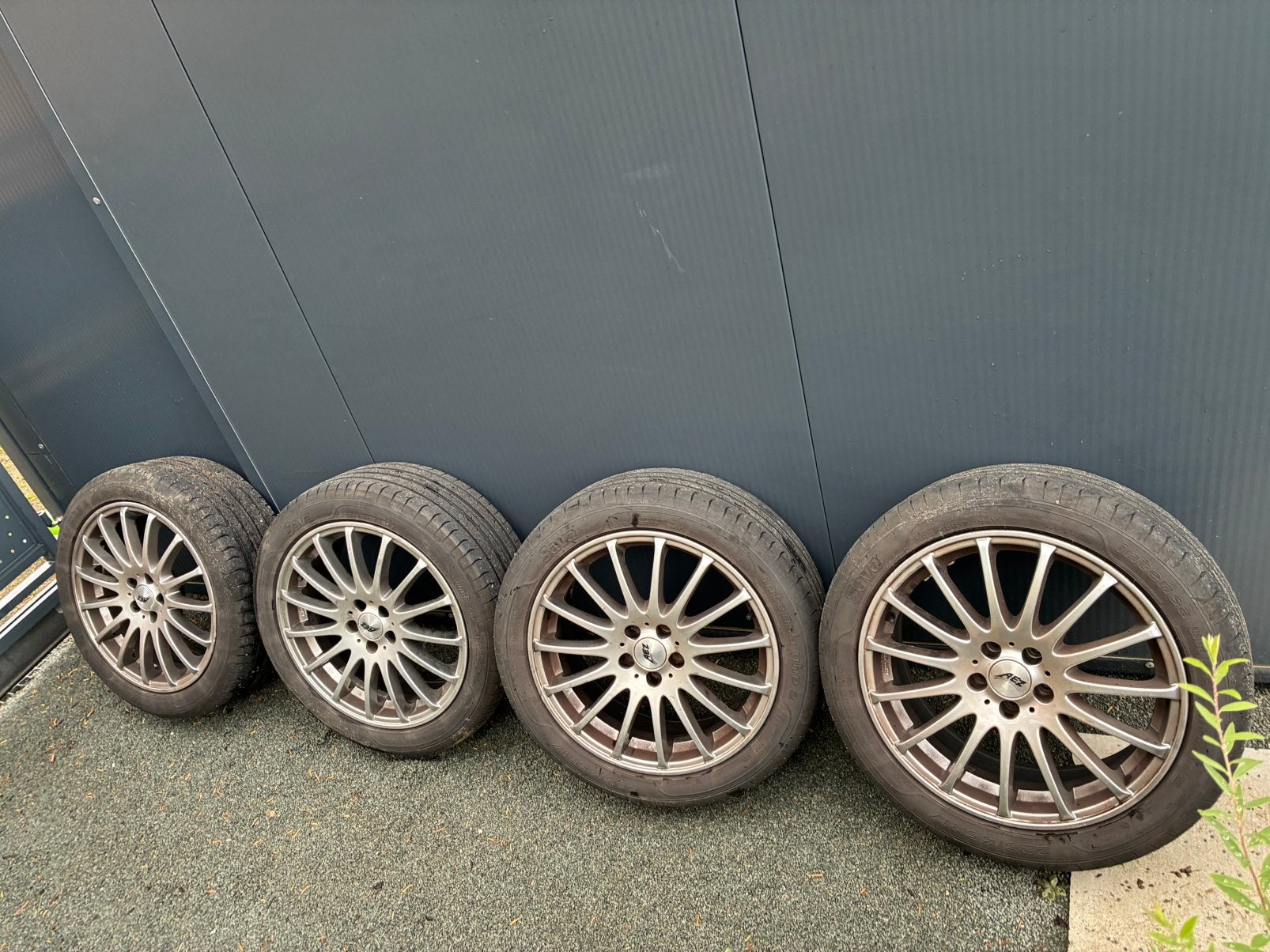 Zomerwielen golf 4, Auto-onderdelen, Ophalen, Gebruikt, Banden en Velgen, 17 inch