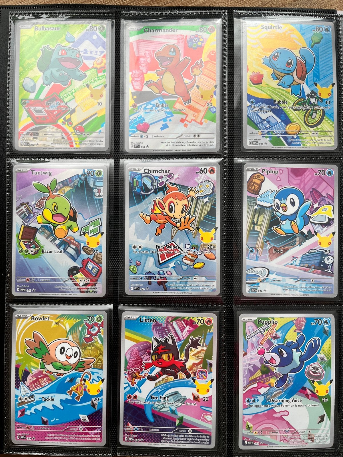 Complete First Partner set Pokémon - ENG, Ophalen of Verzenden, Nieuw, Meerdere kaarten, Foil