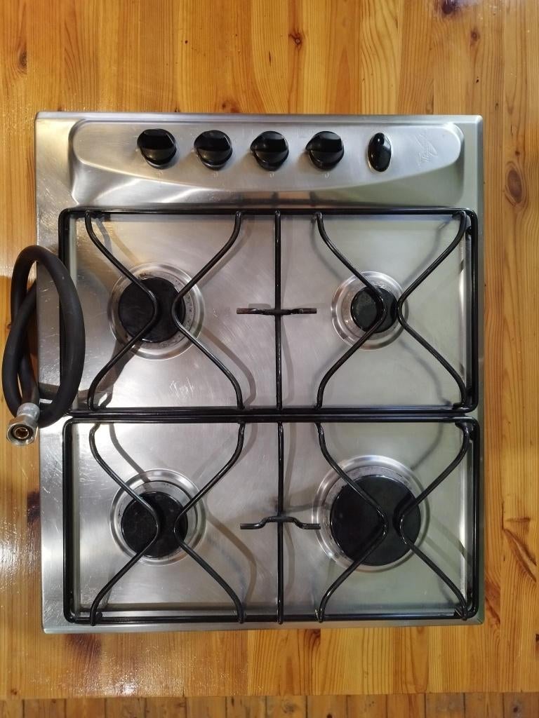 Plaque de cuisson au gaz, Electroménager, Tables de cuisson, Gaz, 4 zones de cuisson, Enlèvement, Utilisé