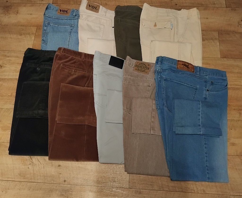 HEREN BROEKEN / 9 STUKS, Kleding | Heren, Ophalen, Zo goed als nieuw