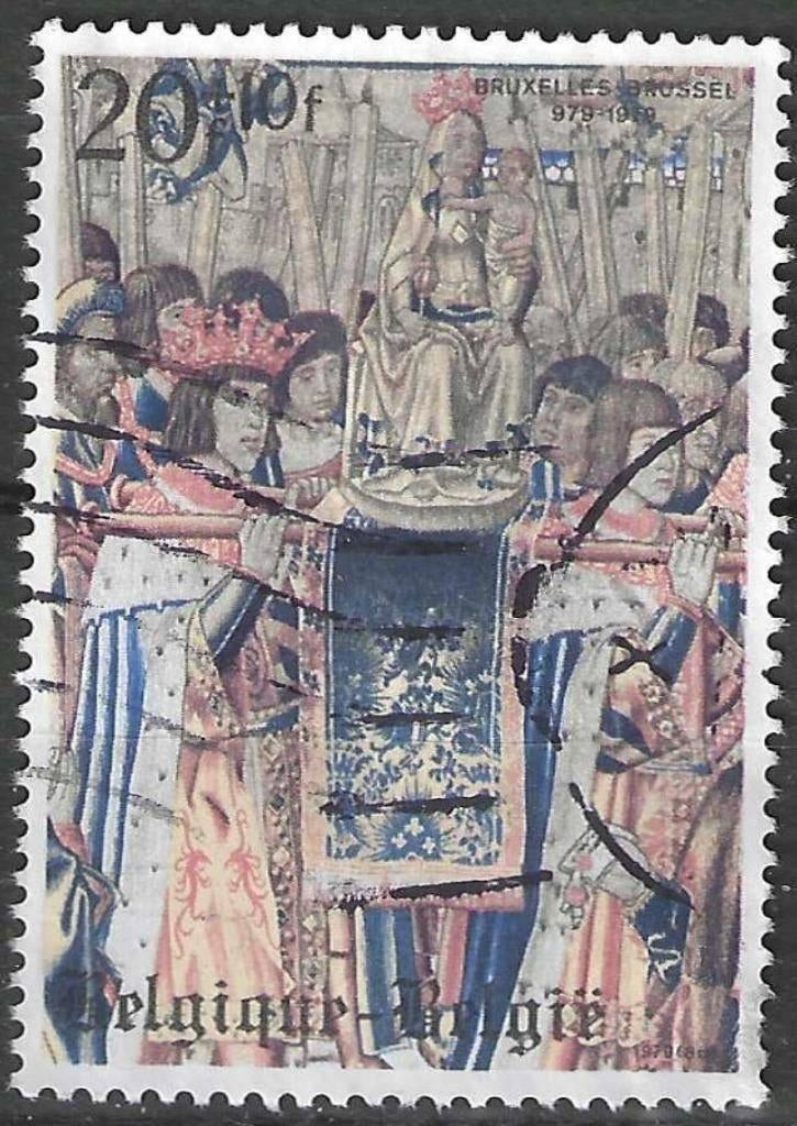 Belgie 1979 - Yvert 1931 /OBP 1935 - Tapijten (ST), Postzegels en Munten, Postzegels | Europa | België, Gestempeld, Kunst, Gestempeld