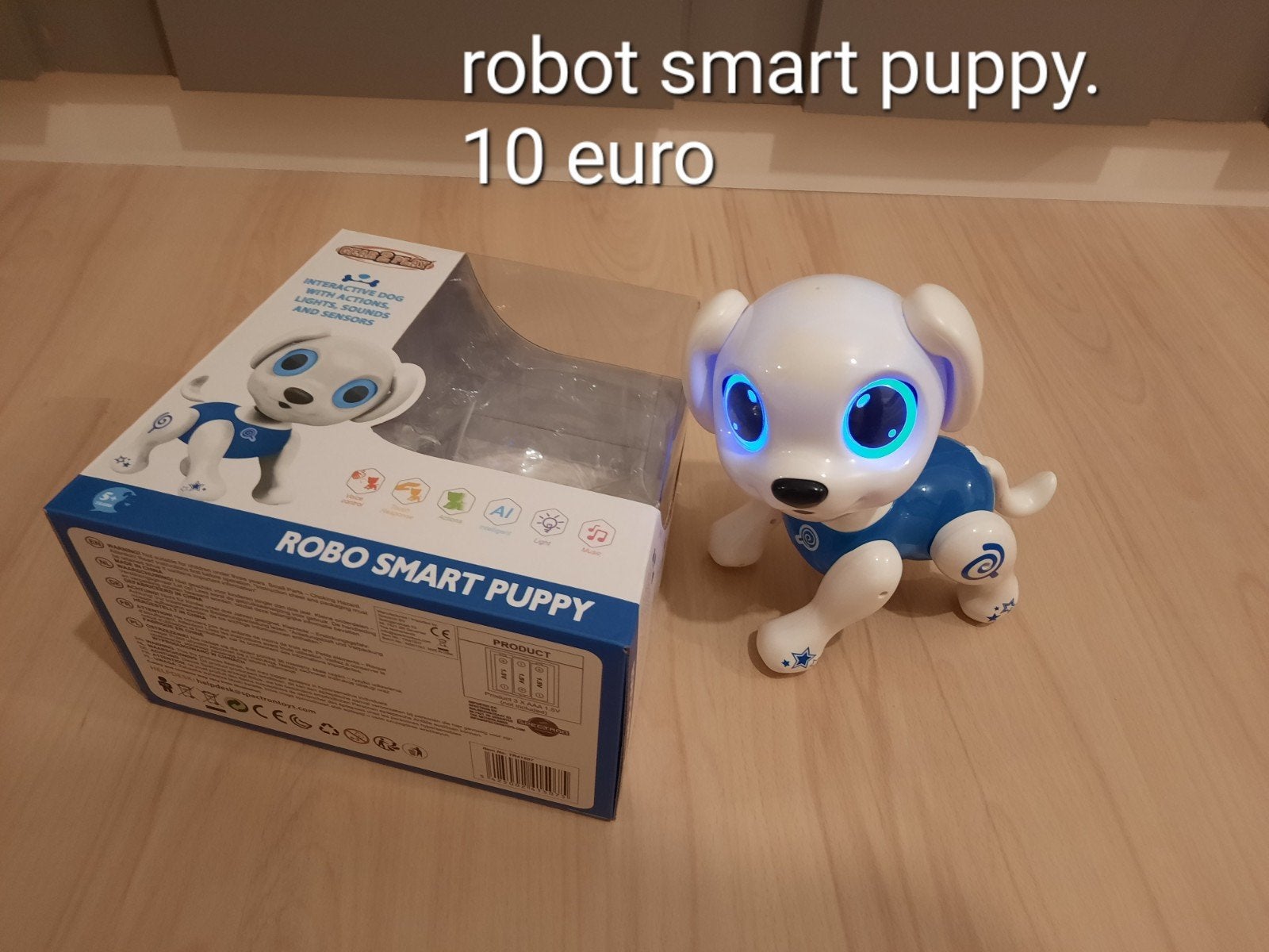 robot smart puppy, Ophalen