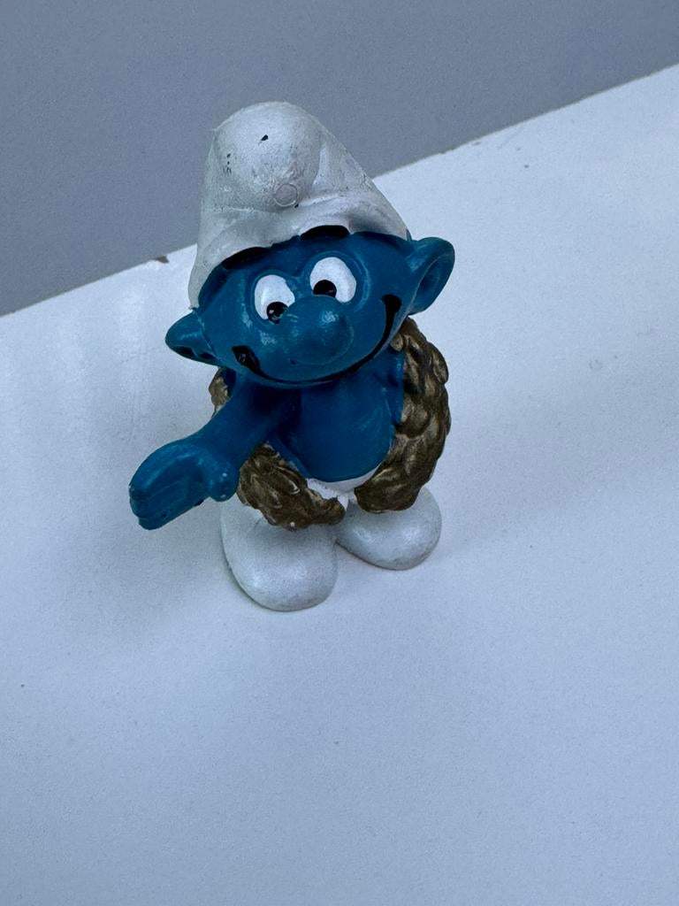 Miniatuur smurf Winner, Ophalen of Verzenden, Gebruikt, Overige Smurfen, Poppetje, Figuurtje of Knuffel