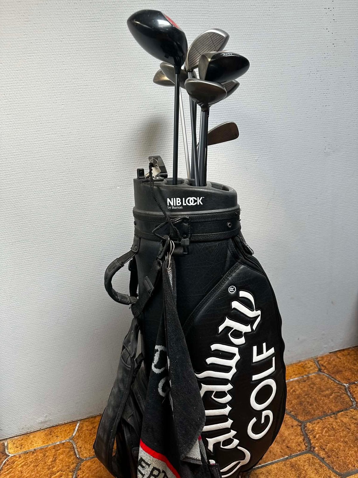 Golfset gemaakt door Callaway/Taylor—Callaway Big Bertha-tas, Ophalen, Gebruikt, Tas, Callaway