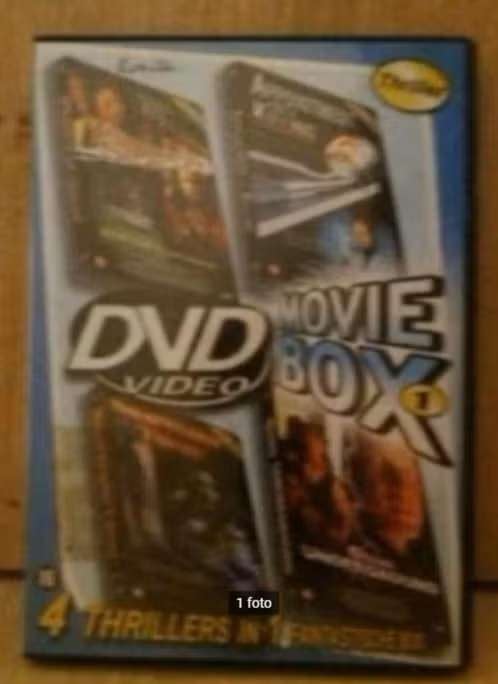 DVD 4 thrillers in 1 fantastische box - 16+, CD & DVD, Enlèvement ou Envoi, Anglais, Autres genres, À partir de 16 ans