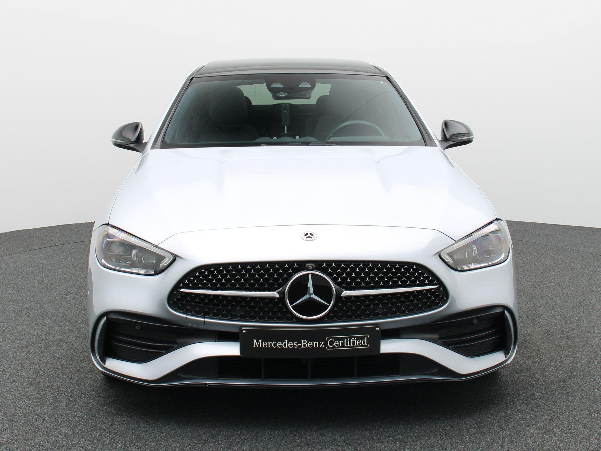 Mercedes-Benz C 300 4M AMG Line Berline + LEDER + BURMESTER, Auto's, Automaat, Stof, 4 cilinders, Bedrijf