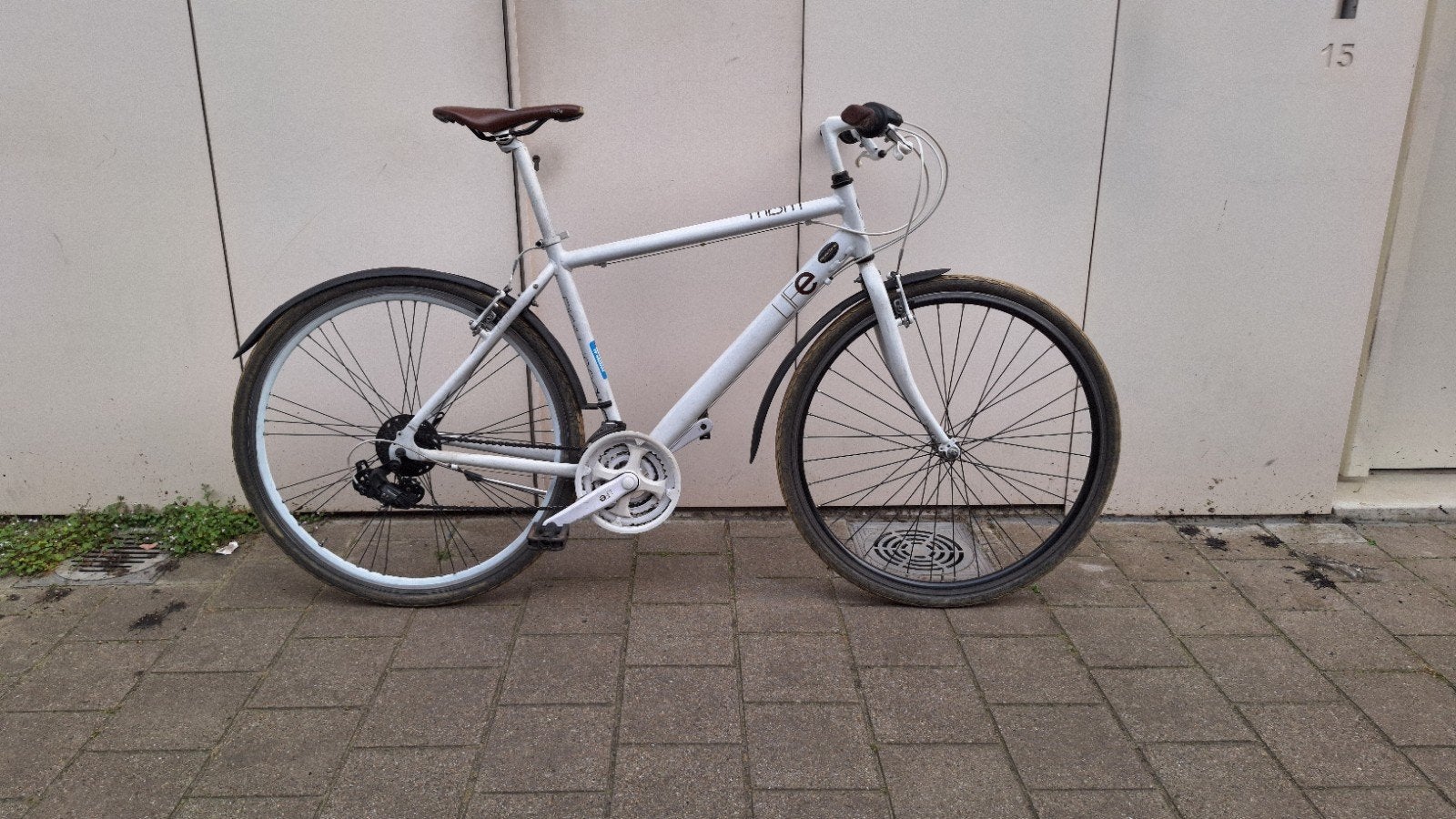 Witte MBM fiets, Vélos & Vélomoteurs, Enlèvement