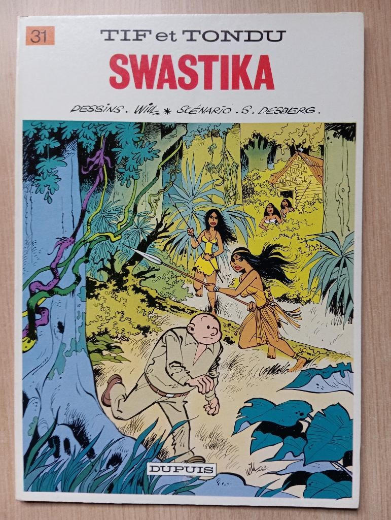 Tif en Tondu, „Swastika.”, Eén stripboek, Ophalen of Verzenden, Zo goed als nieuw, Will/Desberg
