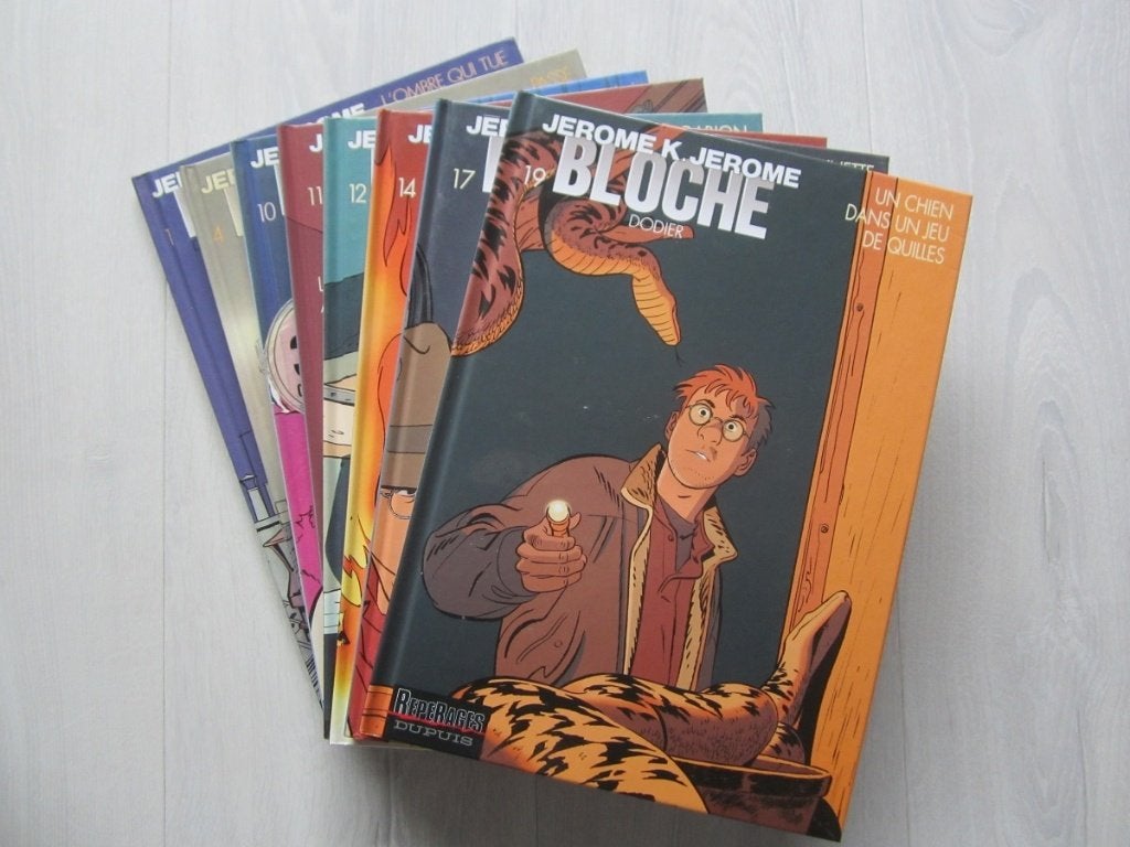 Jérôme K. Jérôme Bloche - Rééd : 4,50Eur ; E.O. : 5,00Eur, Livres, Plusieurs BD, Enlèvement ou Envoi, Comme neuf, Dodier.