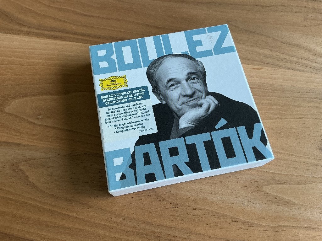 Boulez / Bartok. 8 CD Set, Cd's en Dvd's, Cd's | Klassiek, Zo goed als nieuw, Orkest of Ballet, Boxset, Modernisme tot heden, Ophalen of Verzenden