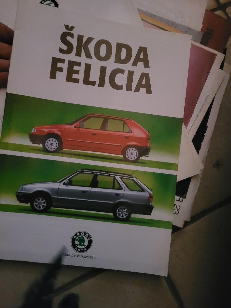 Skoda Felicia Flyer - Oude dealervoorraad, Boeken, Auto's | Folders en Tijdschriften, Ophalen, Nieuw