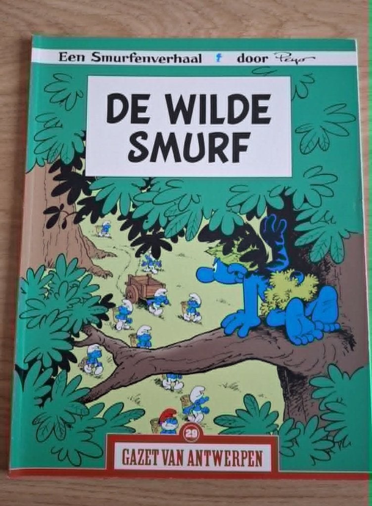Strips De Smurfen, Boeken, Meerdere comics, Verzenden, Gelezen, Peyo