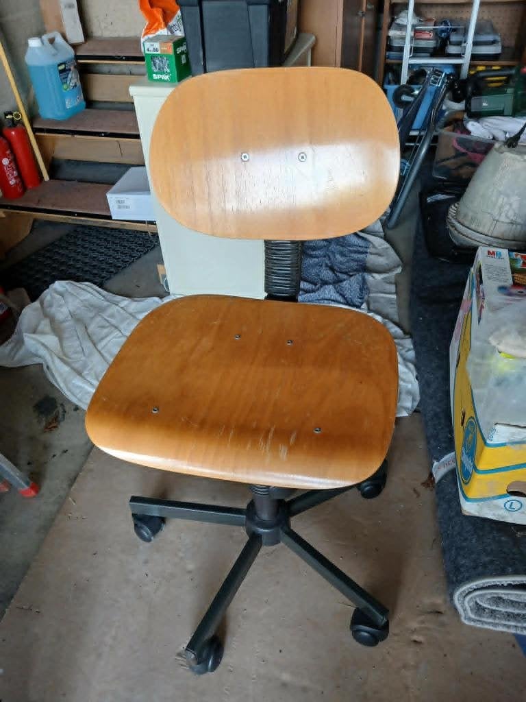 Chaise bureau ergonomique Vintage, Enlèvement