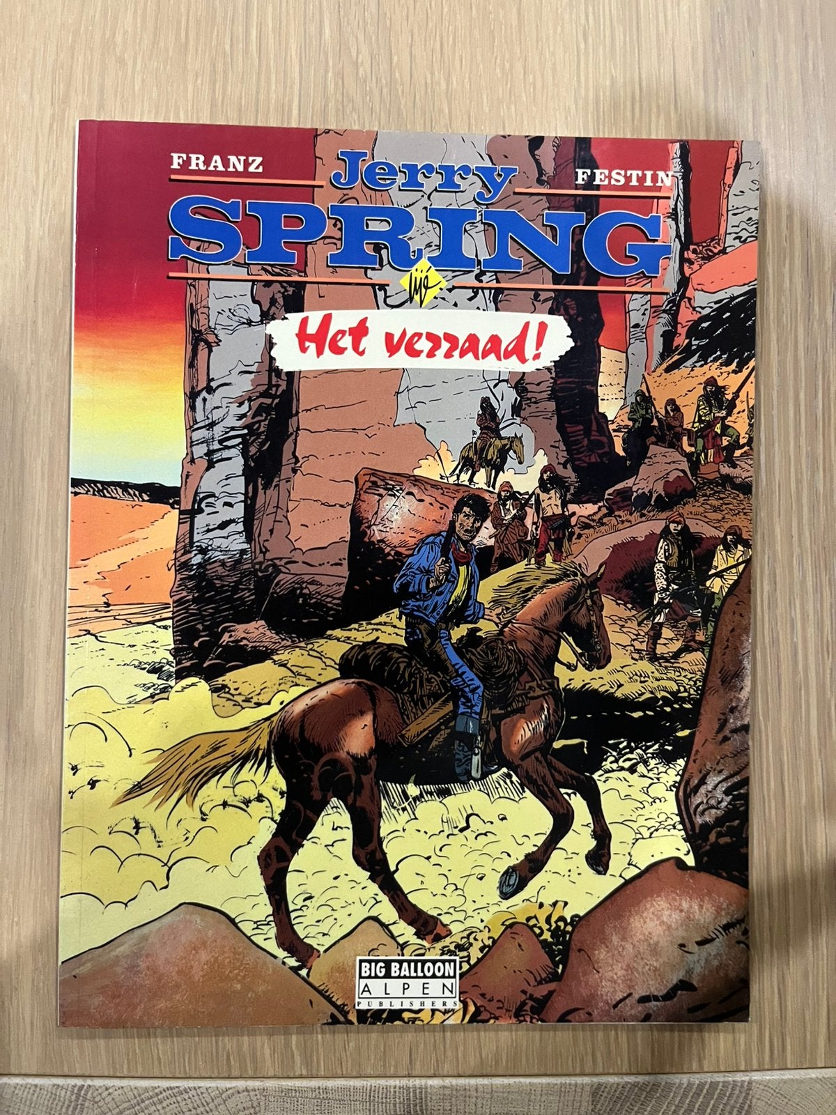 Jerry Spring - 22 - Het verraad!, Livres, Une BD, Enlèvement ou Envoi