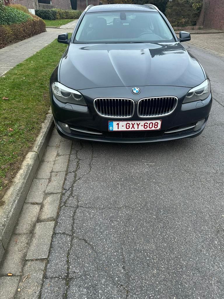 BMW 520d, Auto's, BMW, Euro 5, 4 cilinders, Zwart, 5 deurs