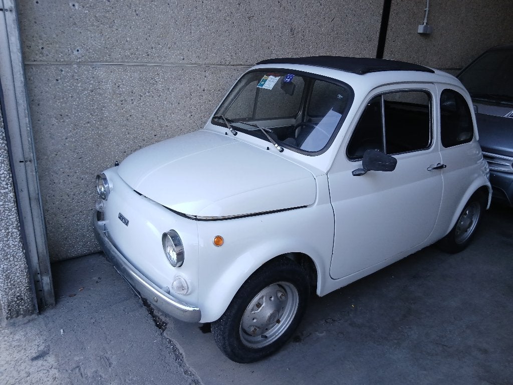 Fiat 500F 1975, Autos, Achat, Boîte manuelle, Noir, Particulier