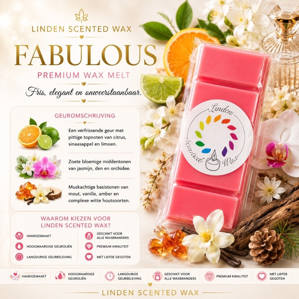Parfum Waxmelts FABULOUS Waxmelt Snapbar, Enlèvement ou Envoi, Neuf, Cire, Bougie