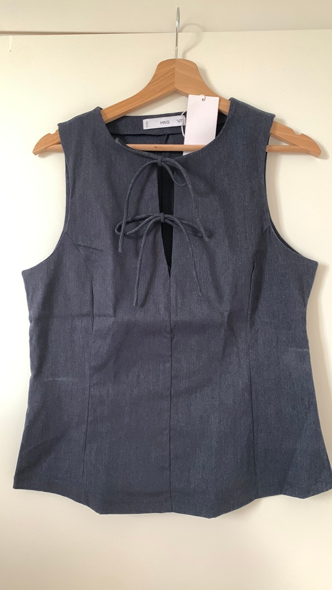 Top Mango, jeansblauw, maat L, nieuw !, Kleding | Dames, Blauw, Maat 42/44 (L), Nieuw, Ophalen of Verzenden