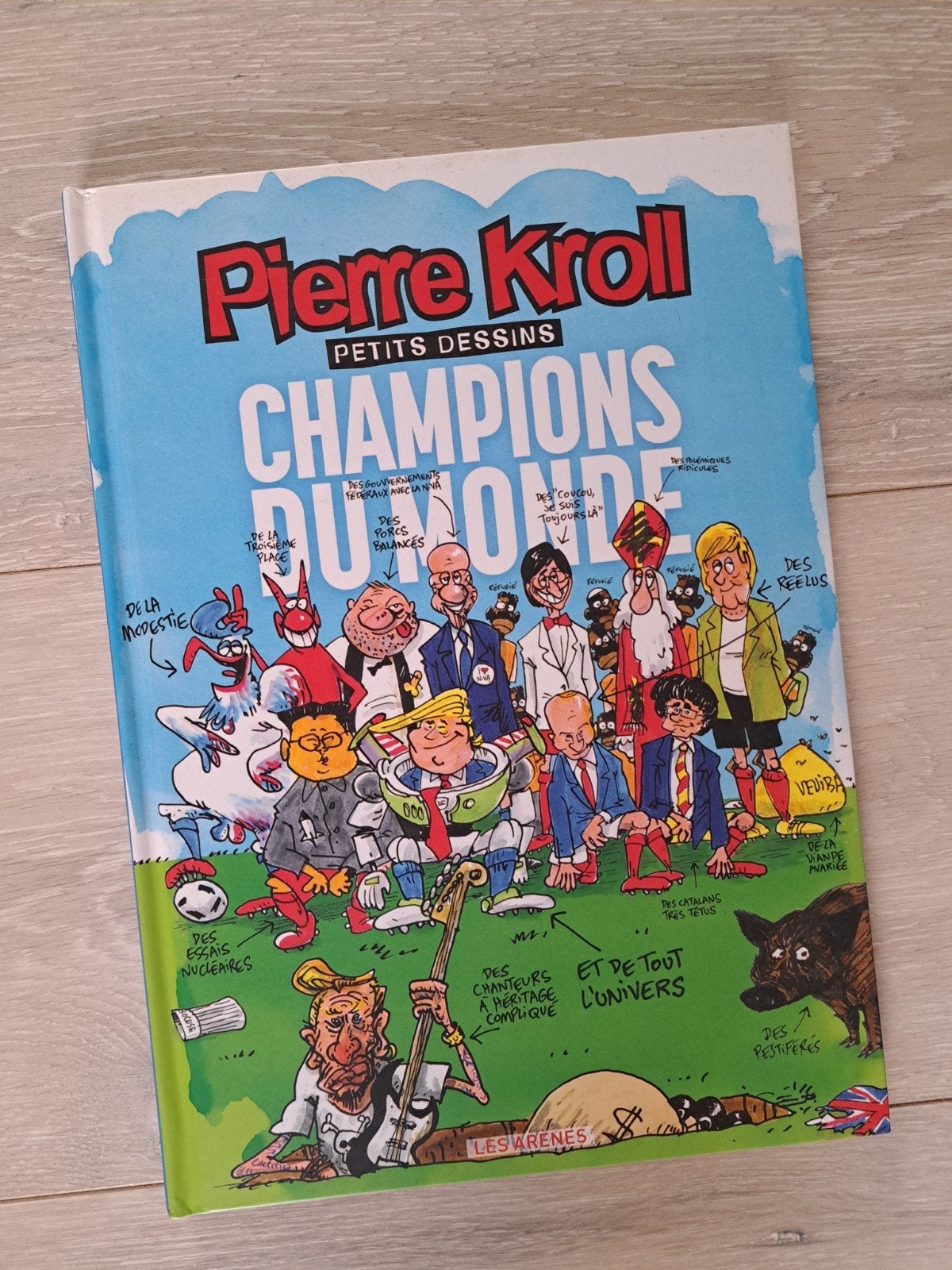 Livre Pierre Krol (2018), Collections, Enlèvement
