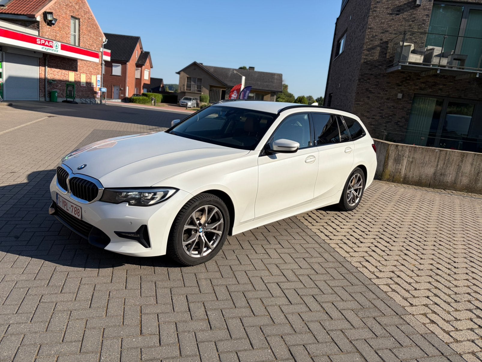 Bmw 318Da mild hybrid, Auto's, Automaat, Achterwielaandrijving, Euro 6, Wit