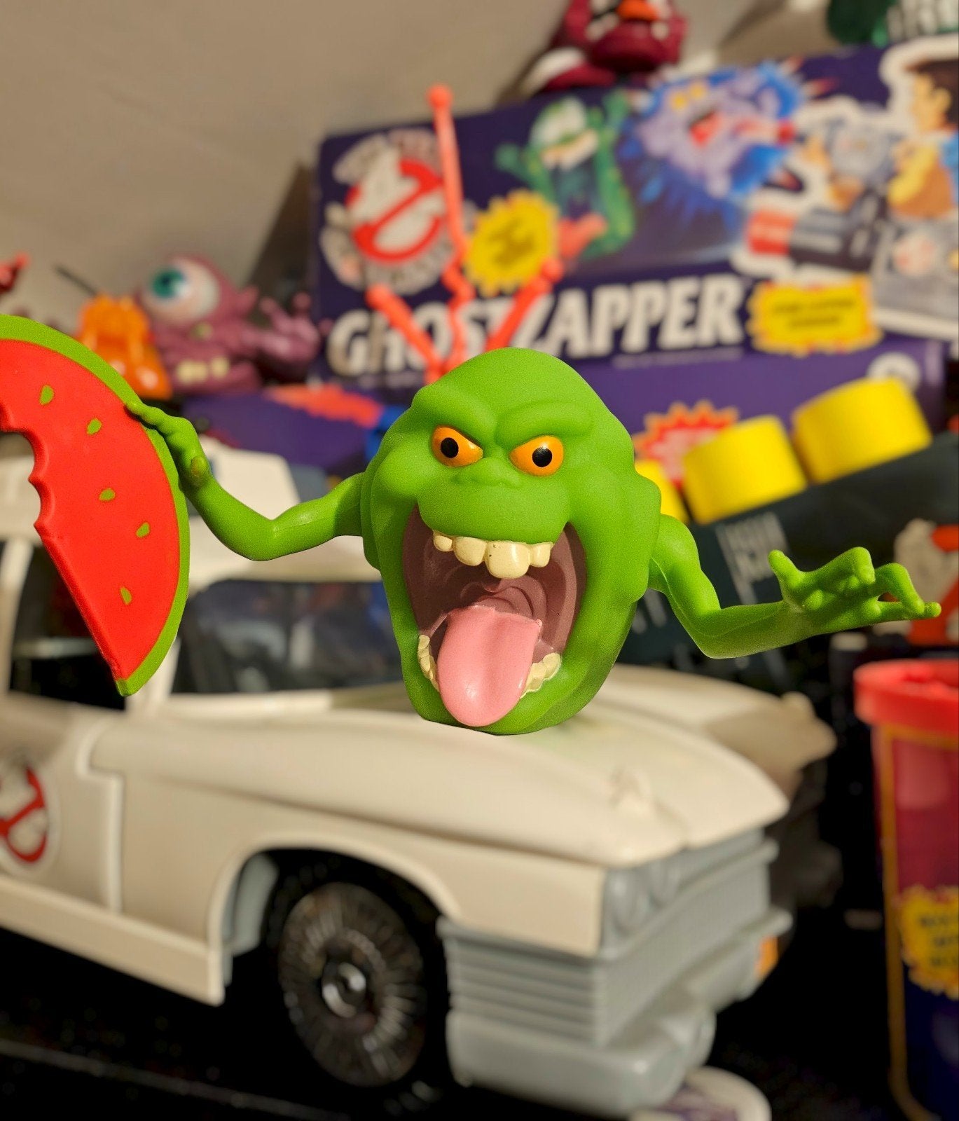 The Real Ghostbusters : Slimer (Kenner - 1984), Enlèvement ou Envoi