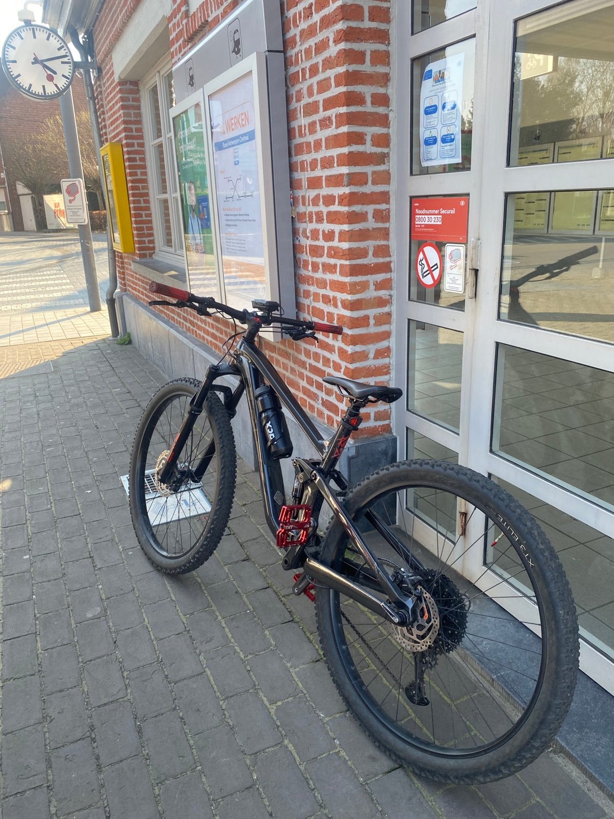 Trek fuel ex.5 2023 zwart.Maat M/L, Fietsen en Brommers, Fietsen | Crossfietsen en BMX, Zo goed als nieuw, Ophalen